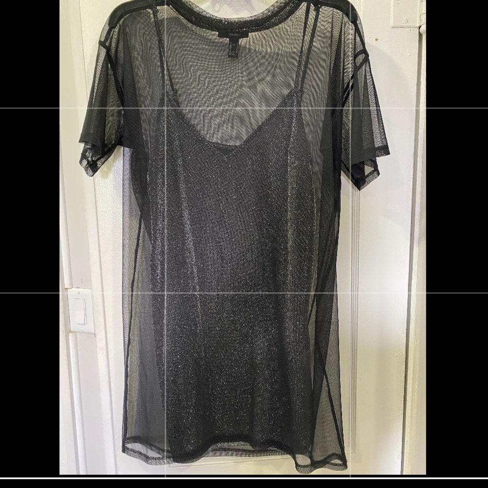 Forever 21 mesh dress medium